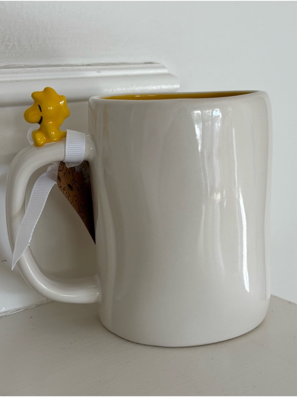 Rae Dunn x Peanuts Mug Snoopy Woodstock Happiness Is - Picture 11 of 13